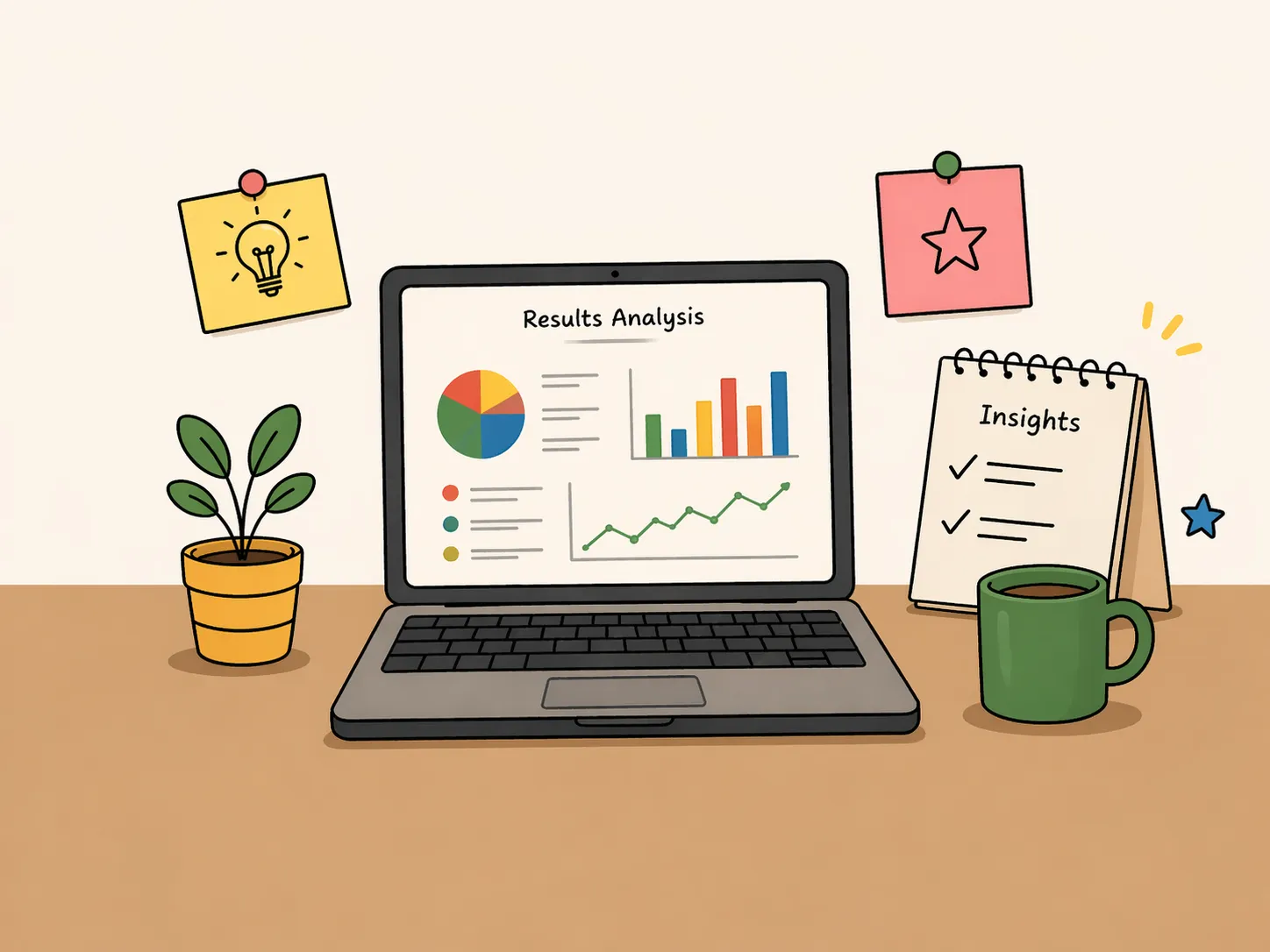 Results analysis chart